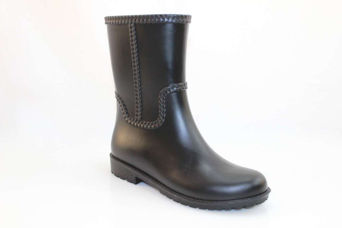 PVC Fashion Shoes, Rain Shoes, PVC Boots, Low Heel Women Shoe